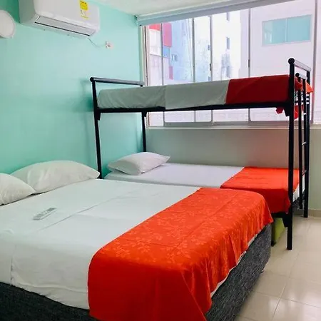Apartment 603 Bocagrande A 1 Cuadra De La Playa