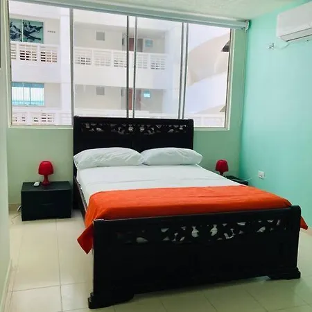 Apartment 603 Bocagrande A 1 Cuadra De La Playa *